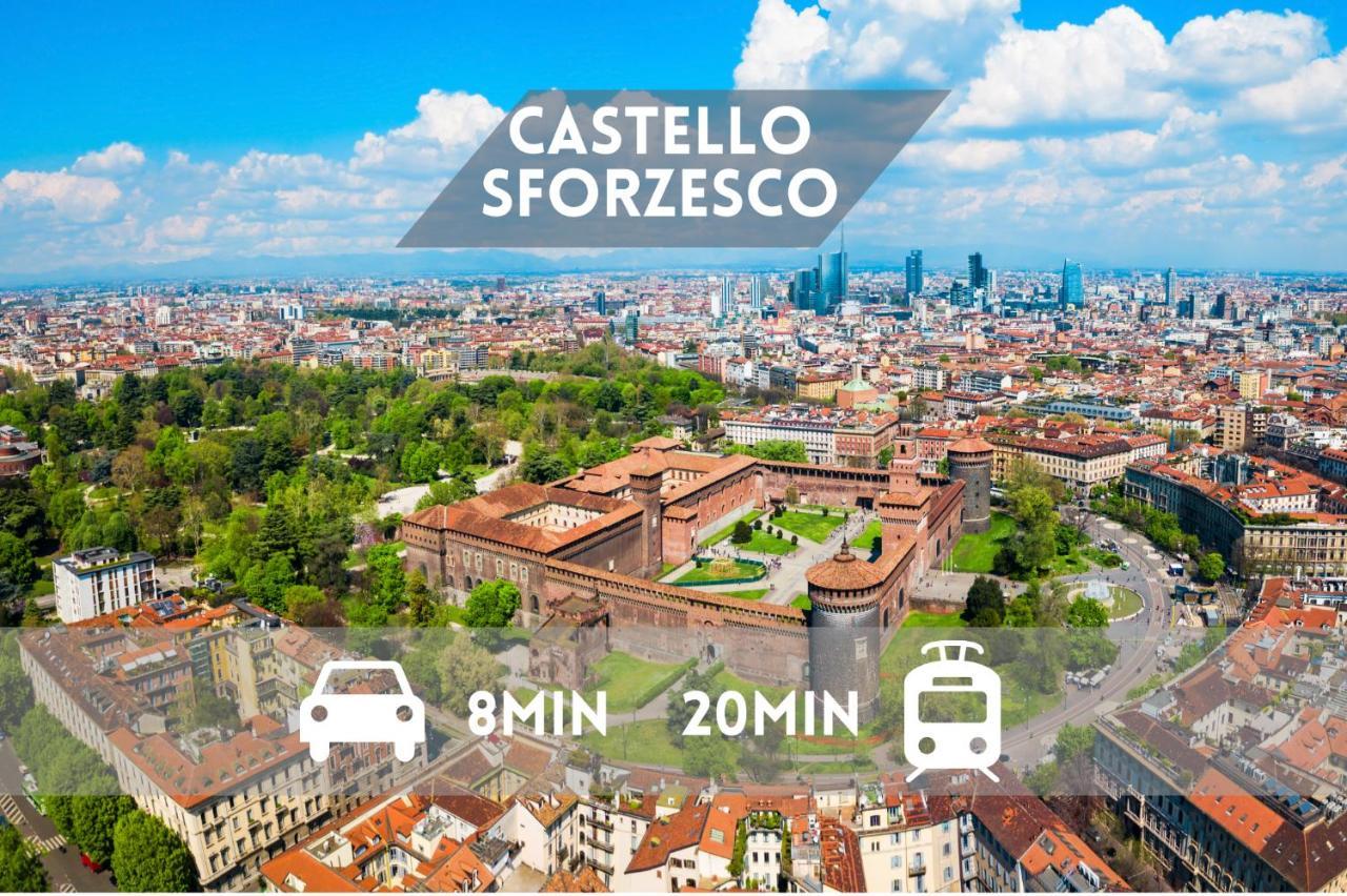 Loft Duomo Navigli 12 Min A Piedi Apartment Milan Bagian luar foto