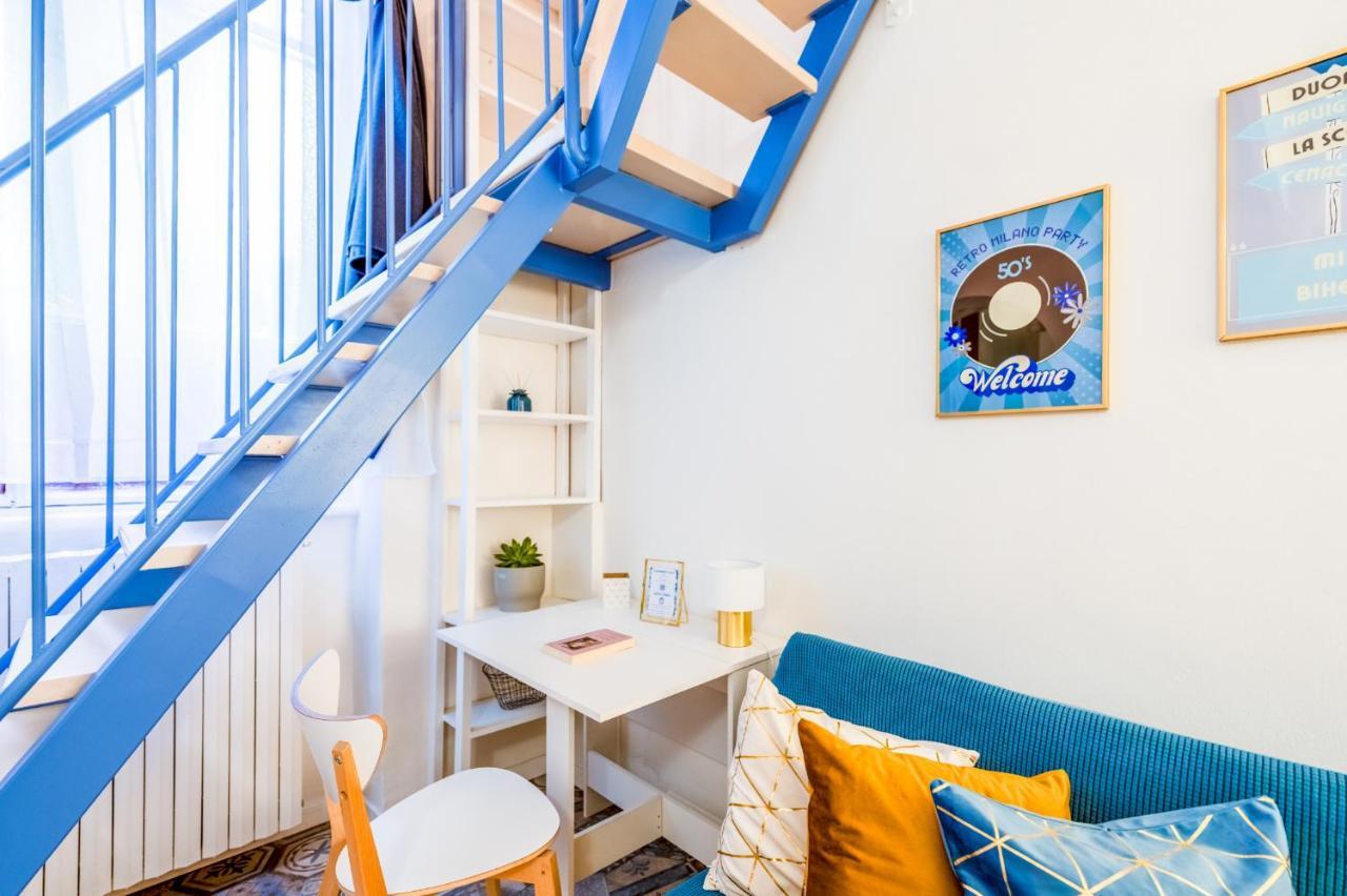 Loft Duomo Navigli 12 Min A Piedi Apartment Milan Bagian luar foto